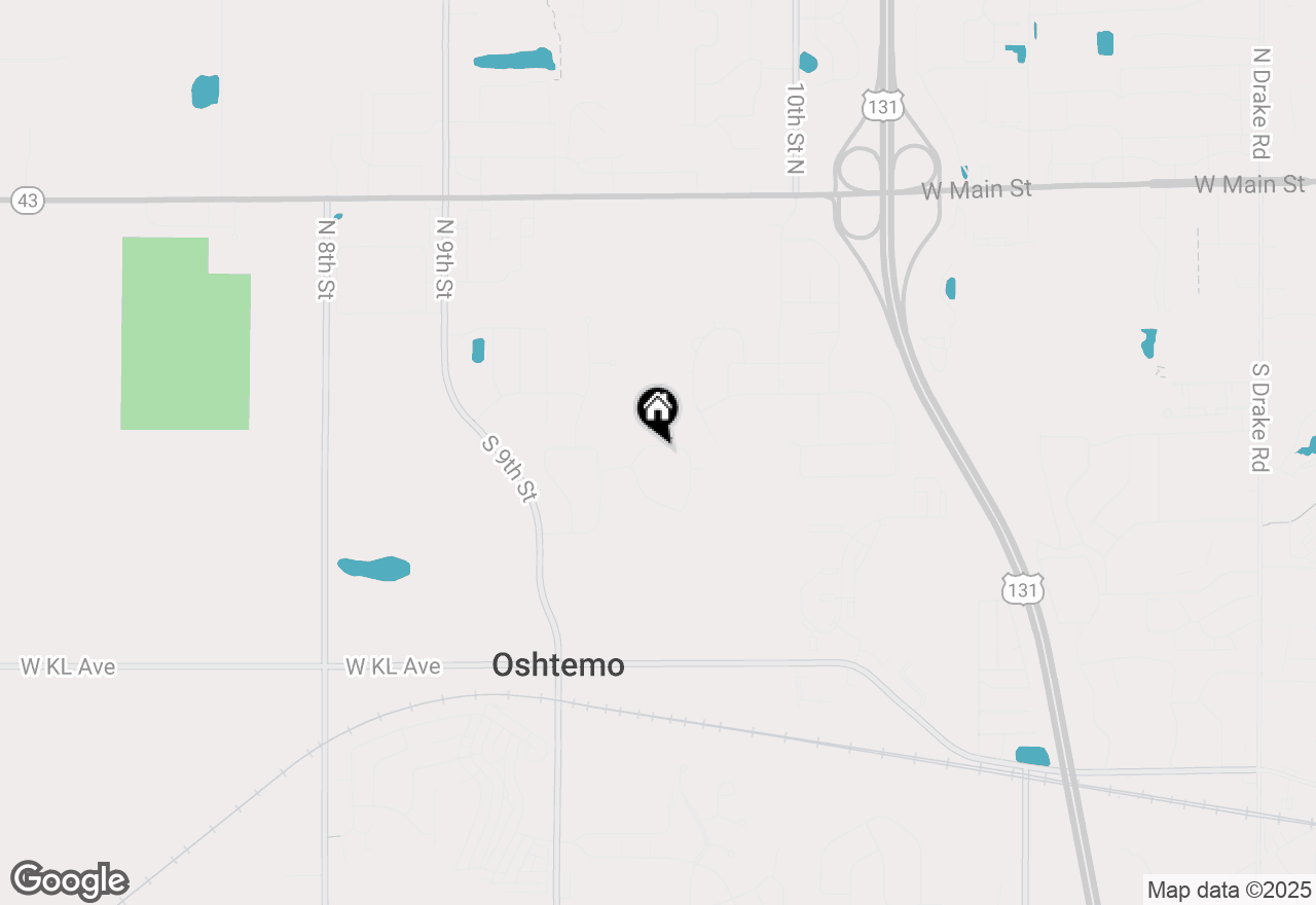 Map of 6349 Wood Hollow Avenue, Kalamazoo, MI 49009