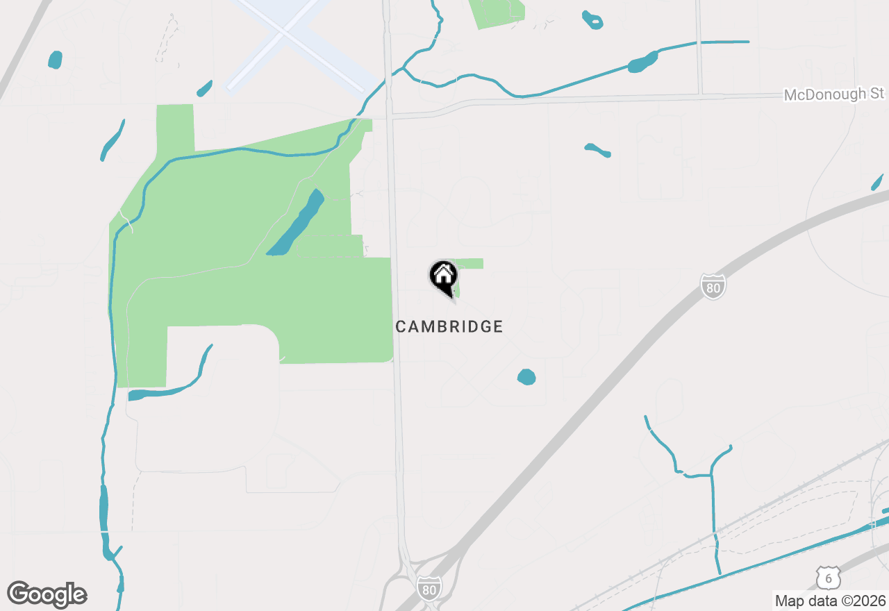 Map of 927 Shiloh Court, Joliet, IL 60431