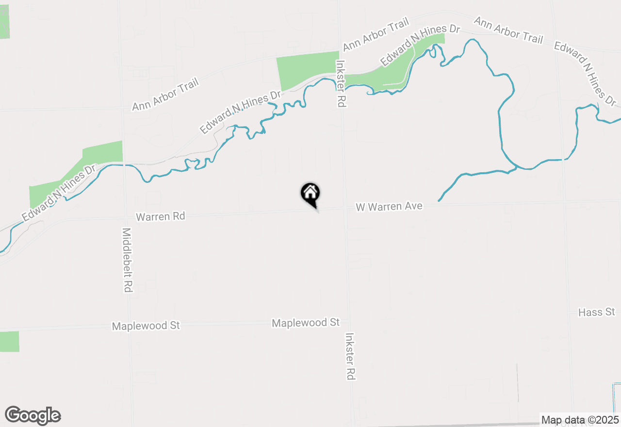 Map of 27621 Warren Road #208, Garden City, MI 48135