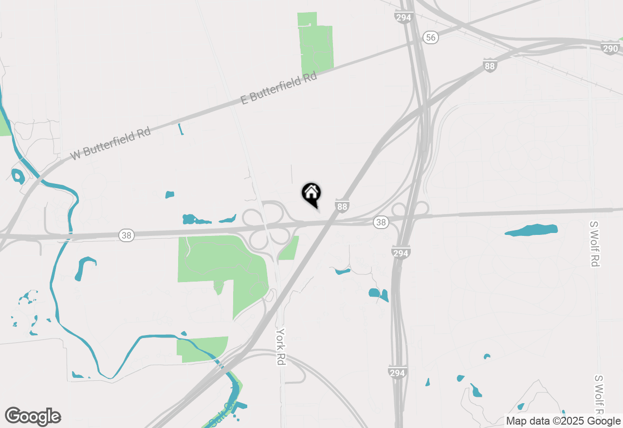 Map of 0S761 Old York Road, Elmhurst, IL 60126