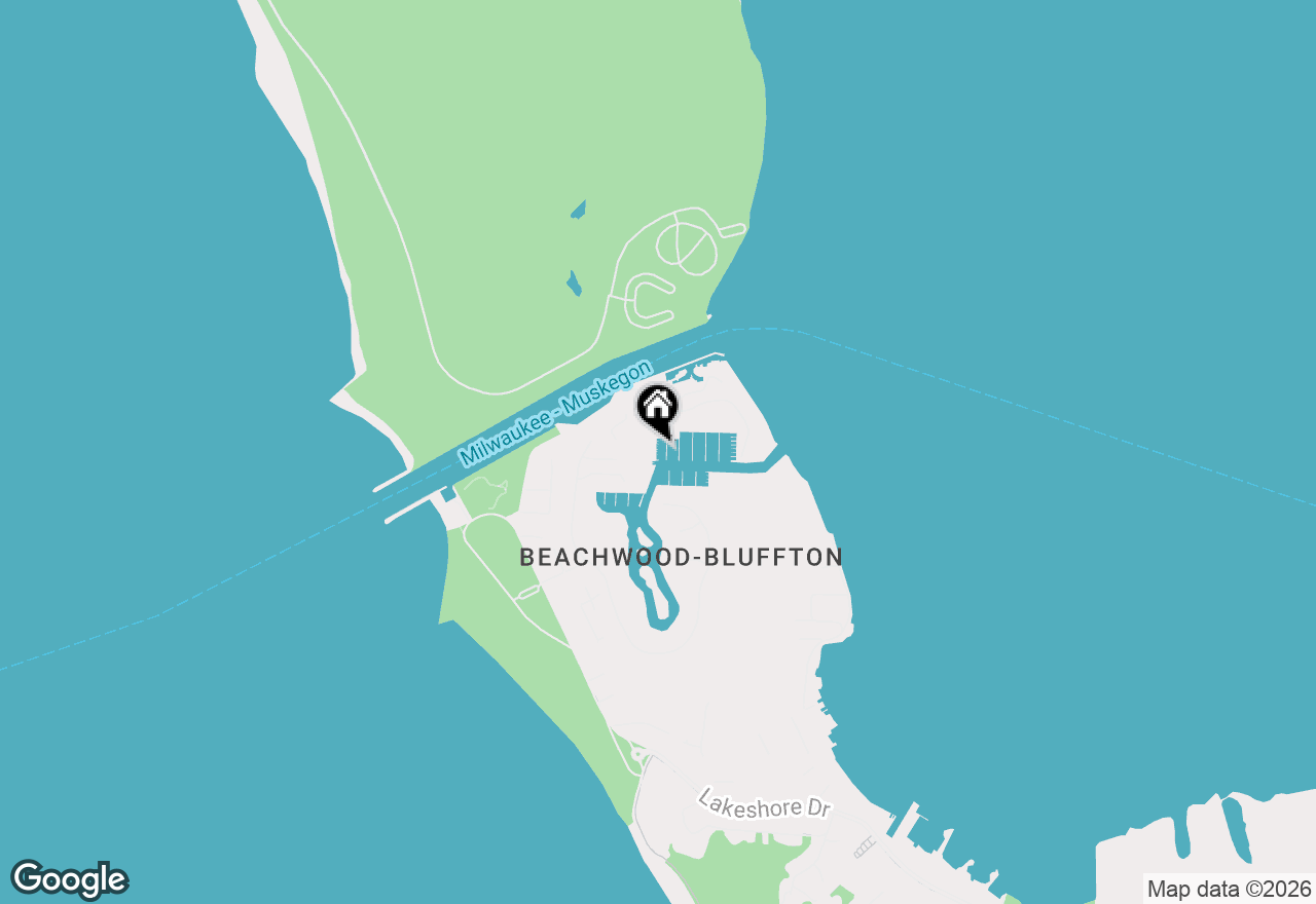 Map of 3429 Fulton Avenue #176, SLIP G11, Muskegon, MI 49441