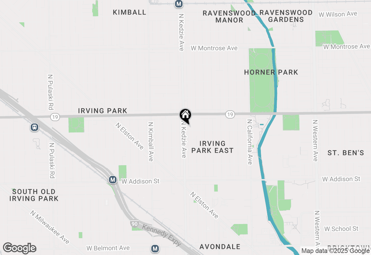 Map of 3911 N Kedzie Avenue, Chicago, IL 60618