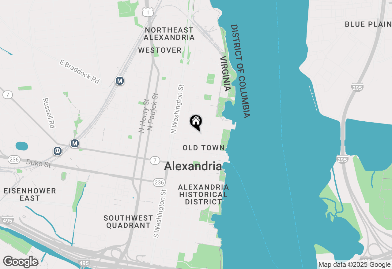 Map of 403 Princess Street, Alexandria, VA 22314