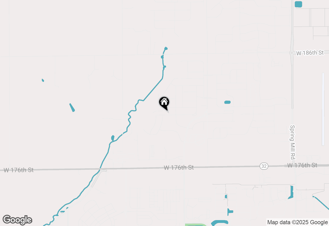 Map of 1556 Moose Ridge Lane, Westfield, IN 46074