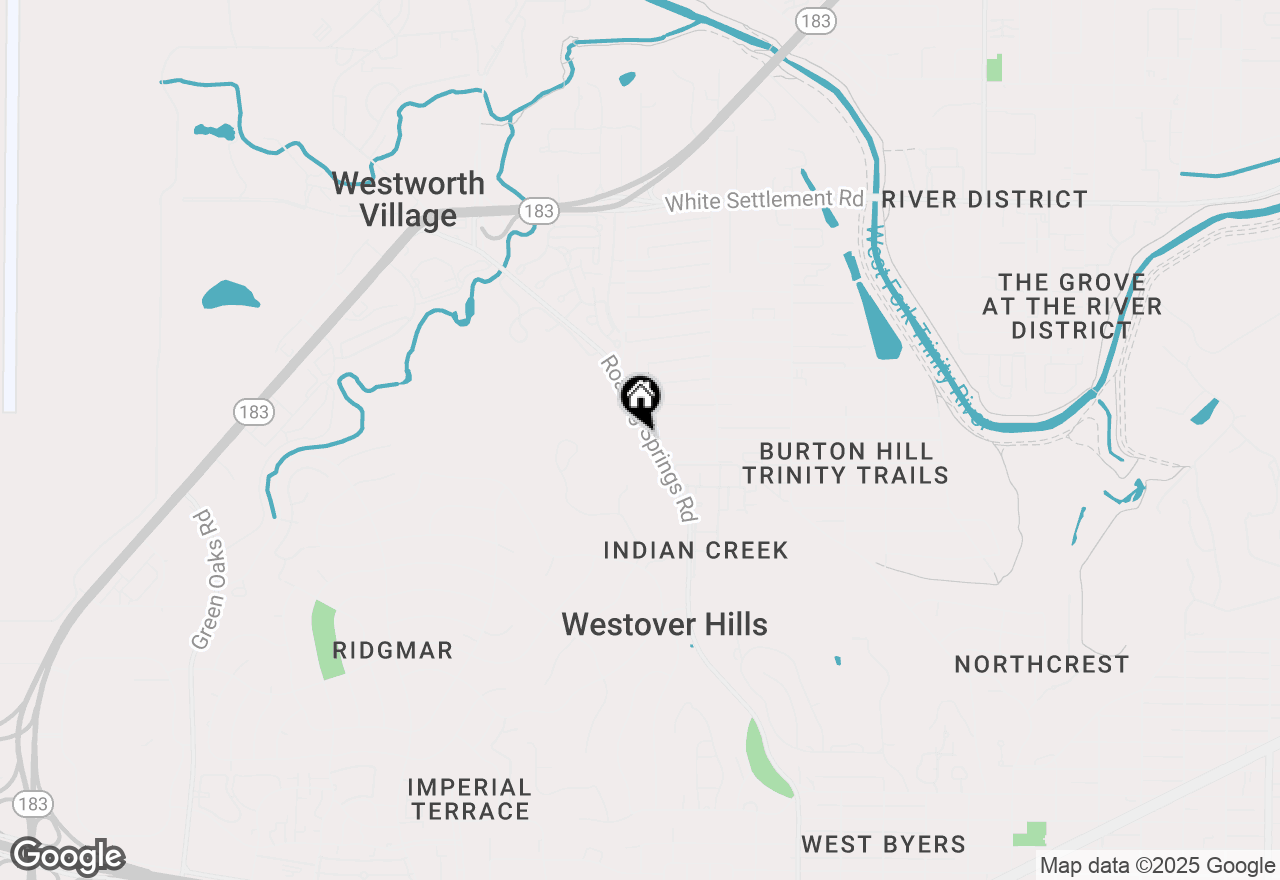 Map of 700 Roaring Springs Road, Fort Worth, TX 76114