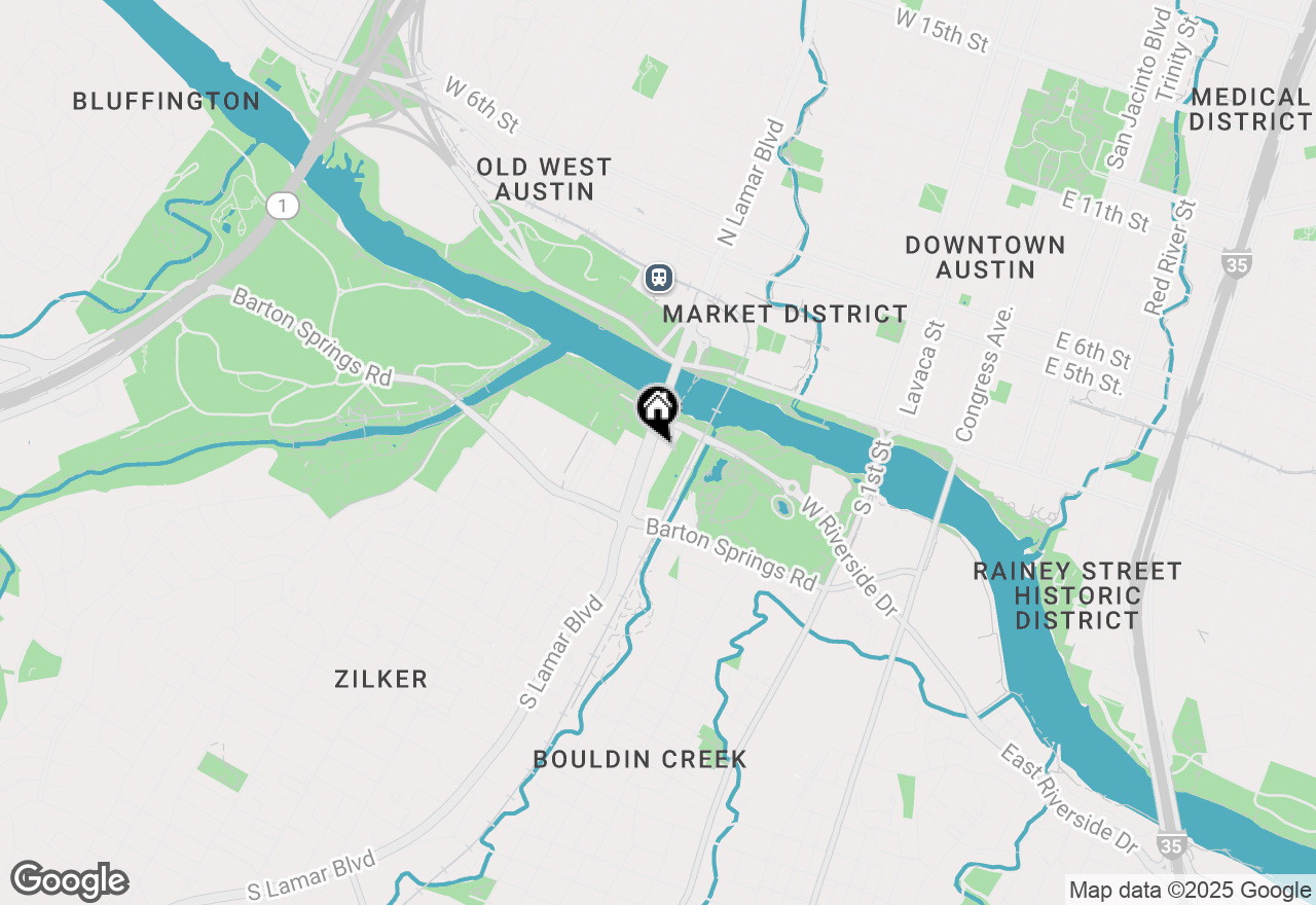 Map of 210 Lee Barton Dr #308, Austin, TX 78704