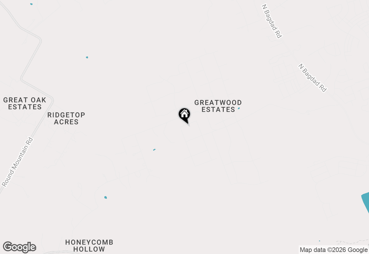 Map of 2424 Descendant Dr, Leander, TX 78641