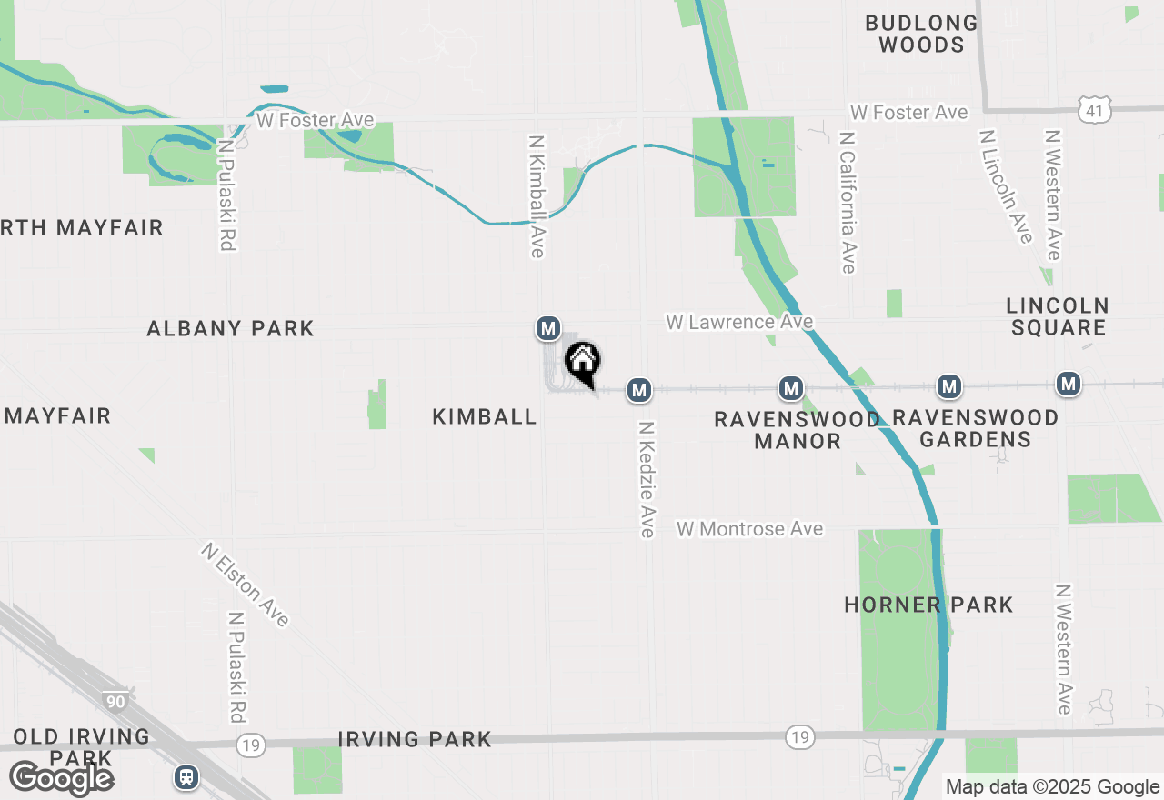 Map of 3310 W Eastwood Avenue, Chicago, IL 60625