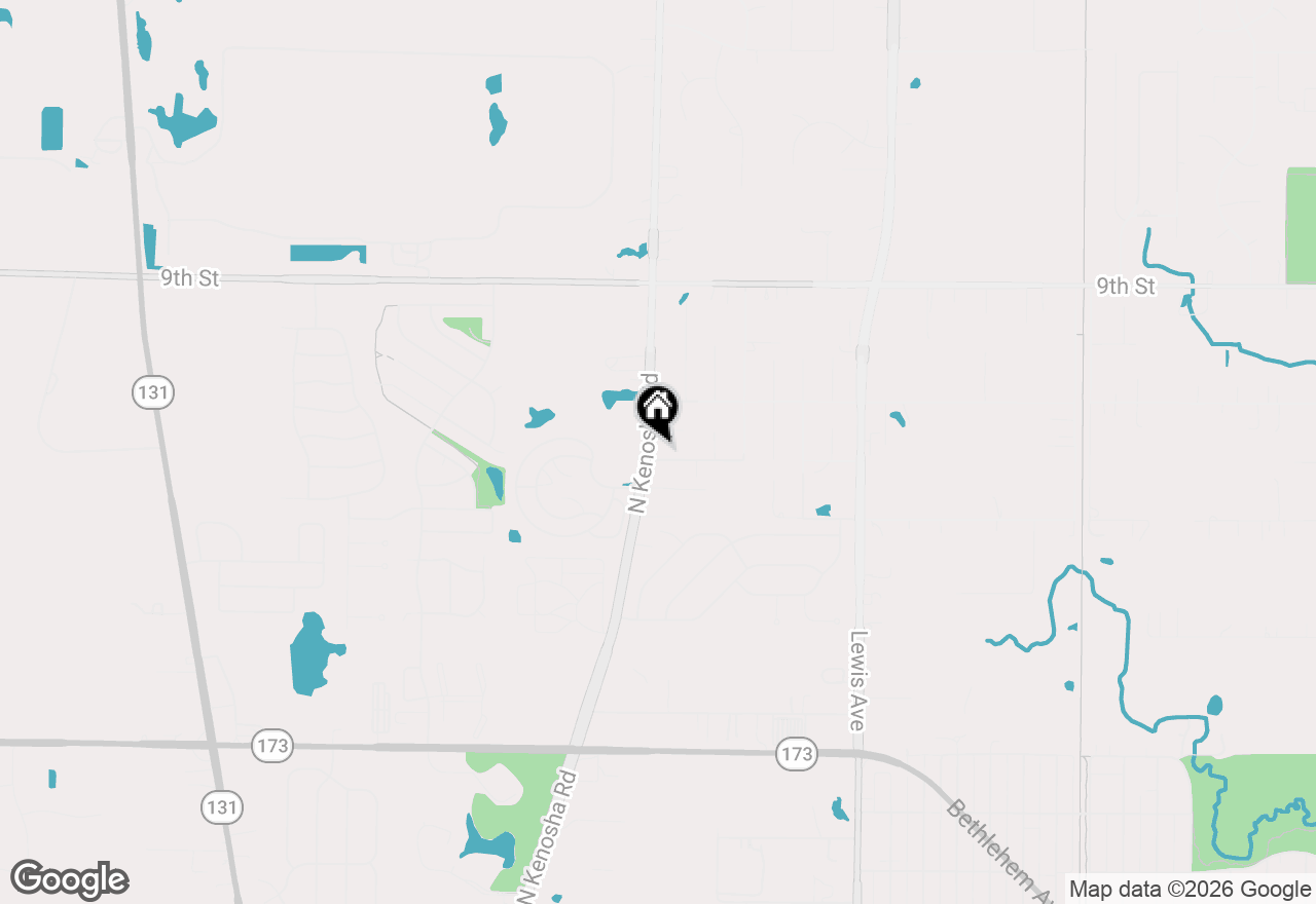 Map of 42145 N Kenosha Road, Zion, IL 60099