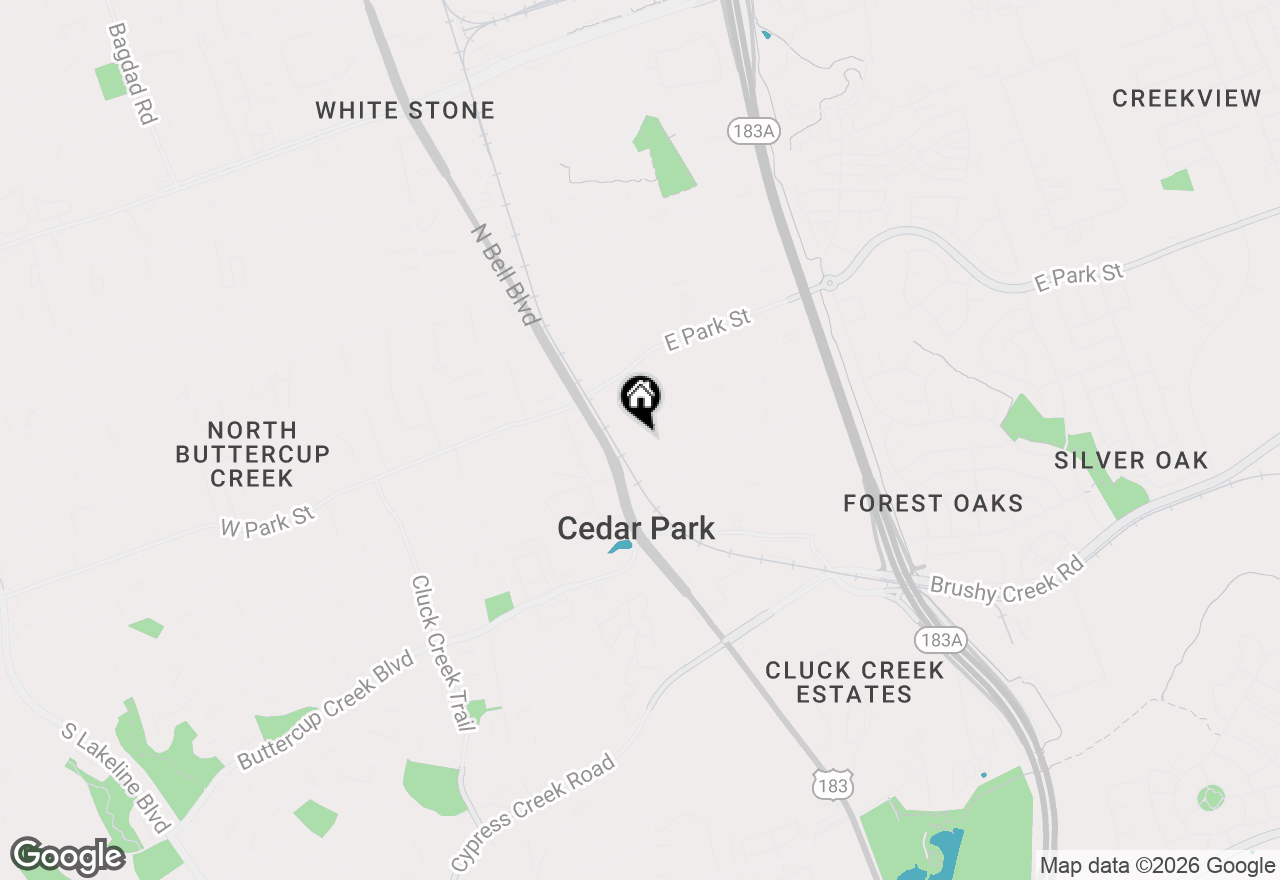 Map of 200 Chaco Cyn, Cedar Park, TX 78613