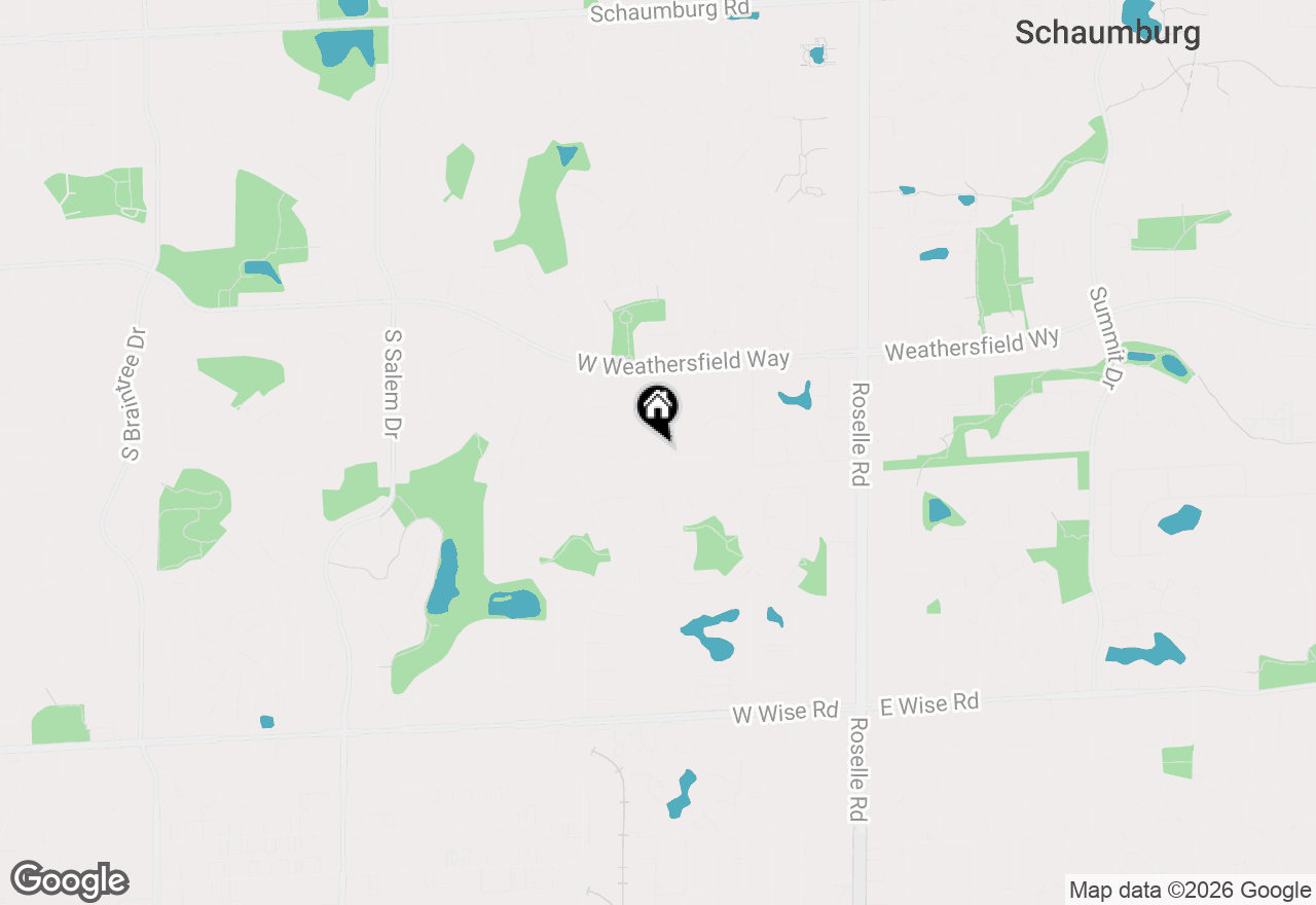 Map of 321 Desmond Drive, Schaumburg, IL 60193