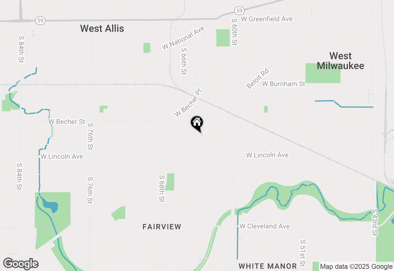 Map of 2177 S 64th St, West Allis, WI 53219