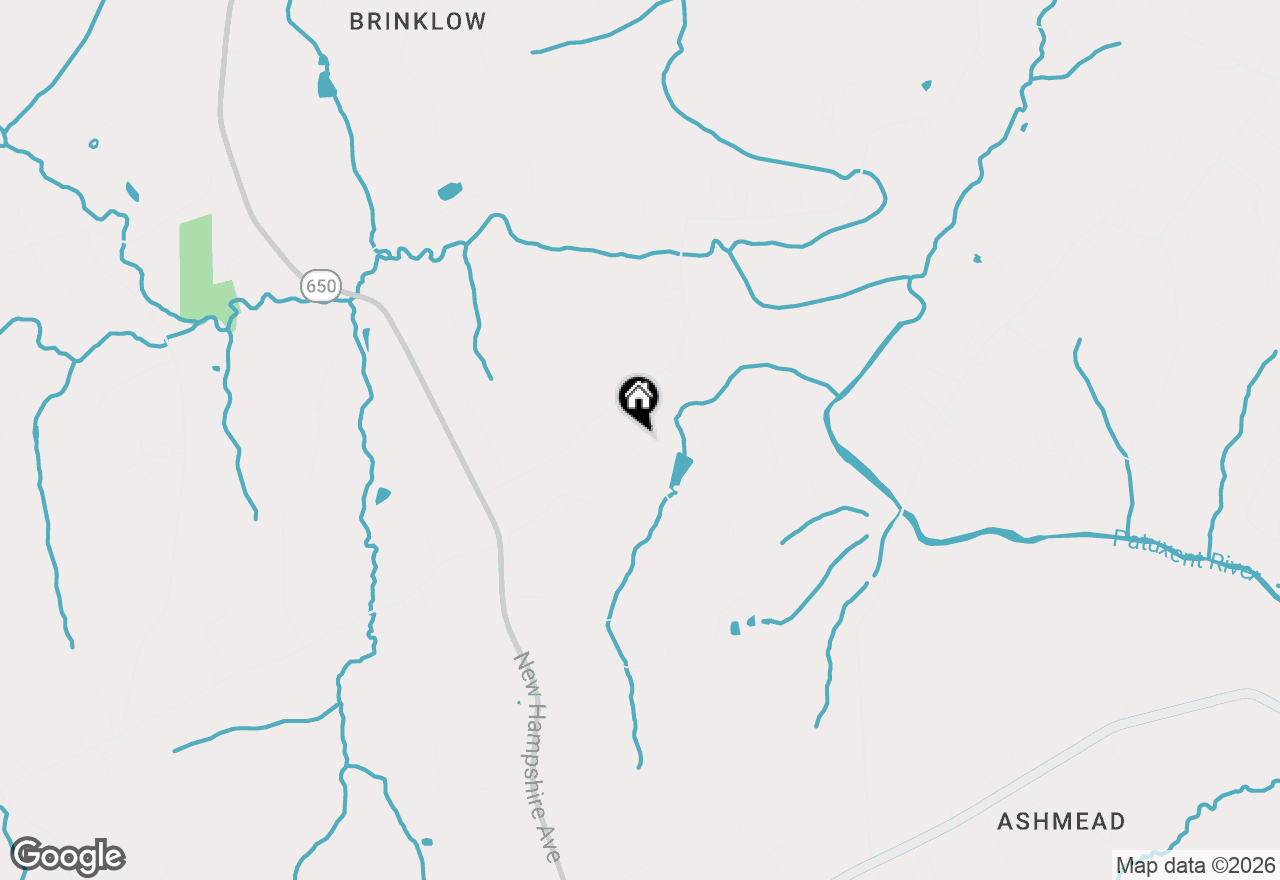 Map of 22 Brinkwood Road, Brookeville, MD 20833