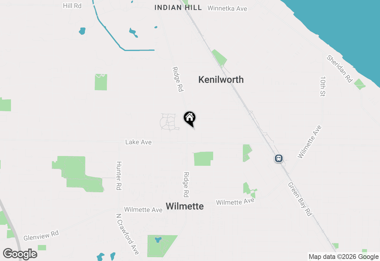 Map of 1000 Ridge Road #2, Wilmette, IL 60091