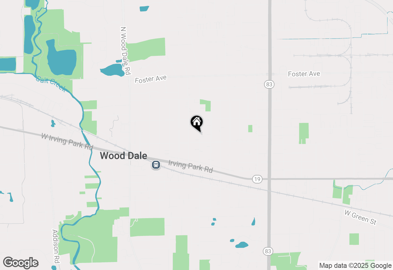 Map of 348 N Central Avenue, Wood Dale, IL 60191