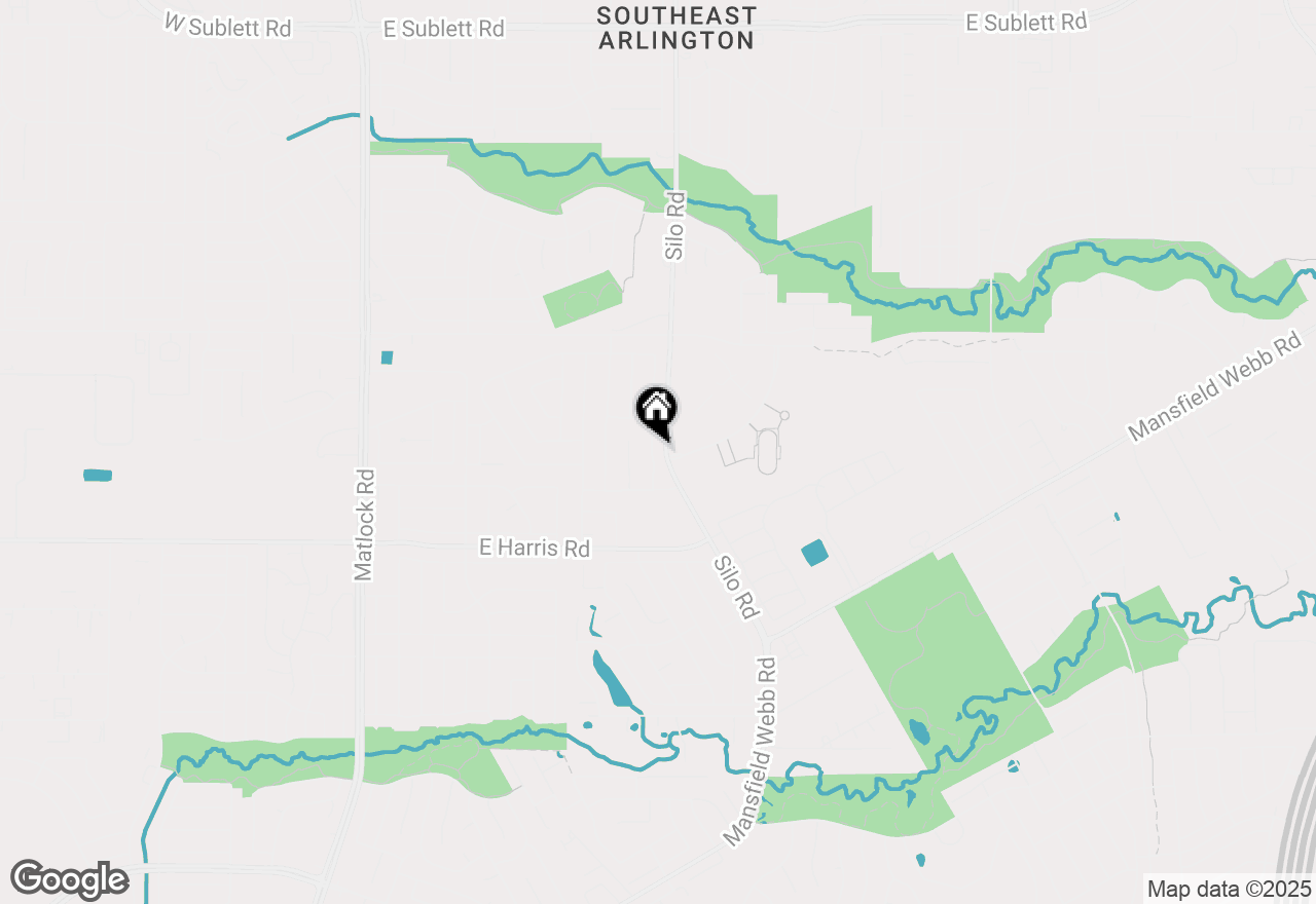 Map of 7009 Raven Meadow Drive, Arlington, TX 76002