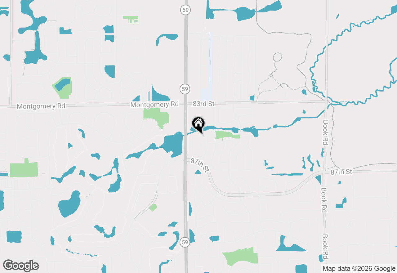 Map of 2961 Stockton Court #2961, Naperville, IL 60564