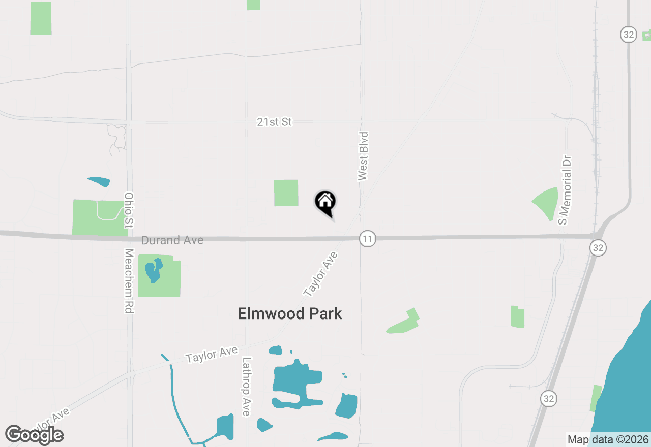 Map of 2835 Blaine Ave, Racine, WI 53405