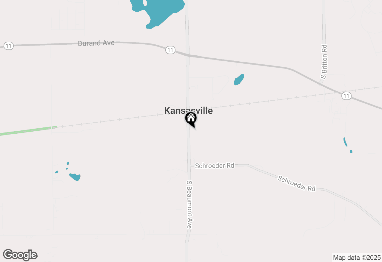 Map of 4435 S Beaumont Ave, Kansasville, WI 53139
