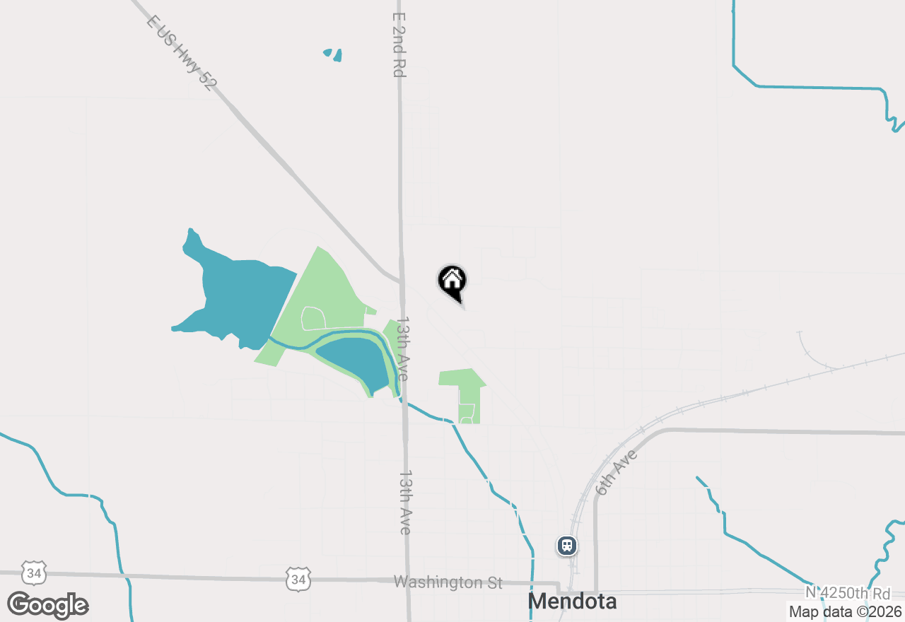 Map of 1711 Peri Drive, Mendota, IL 61342