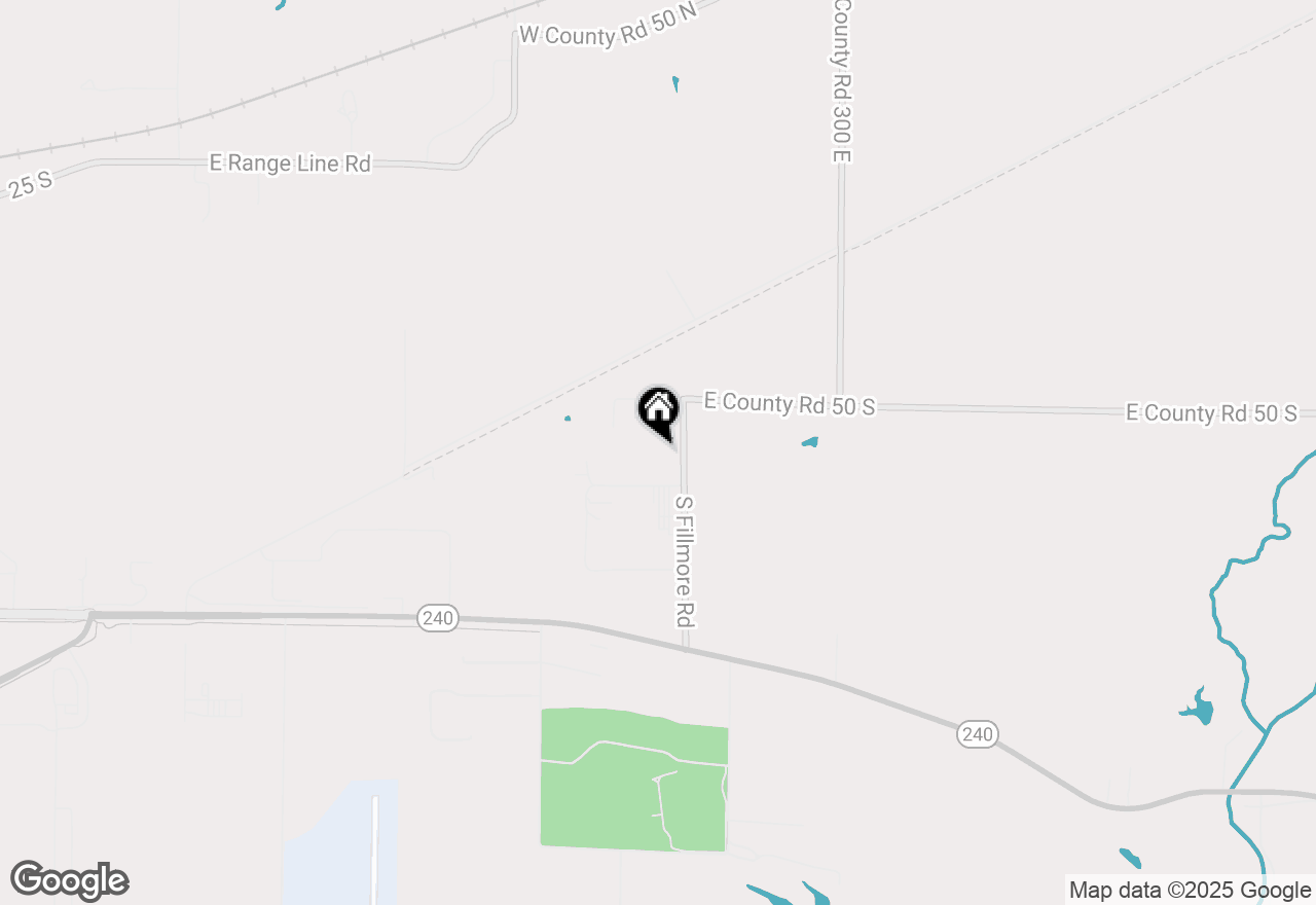 Map of 650 N Fillmore Road, Greencastle, IN 46135