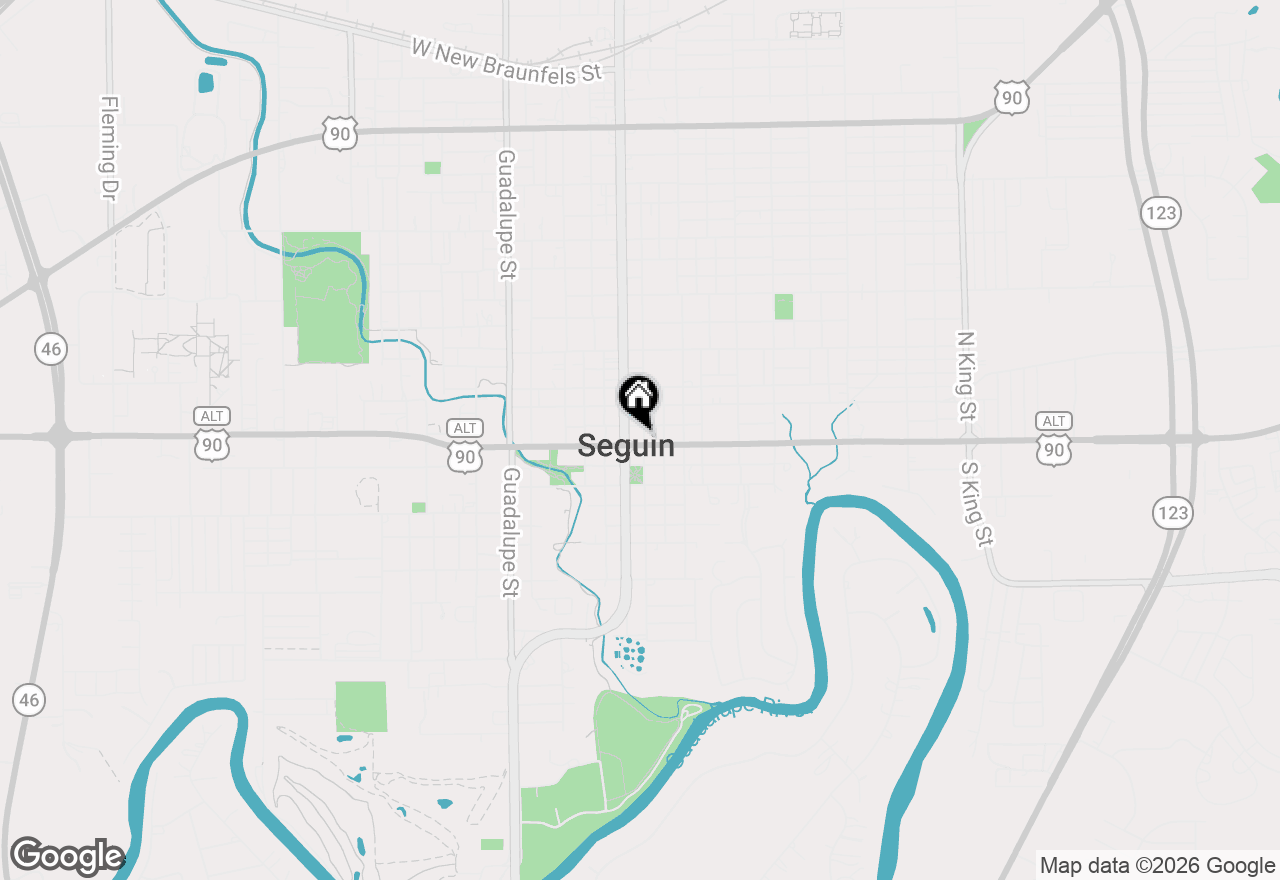 Map of 112 E Court Street, Seguin, TX 78155