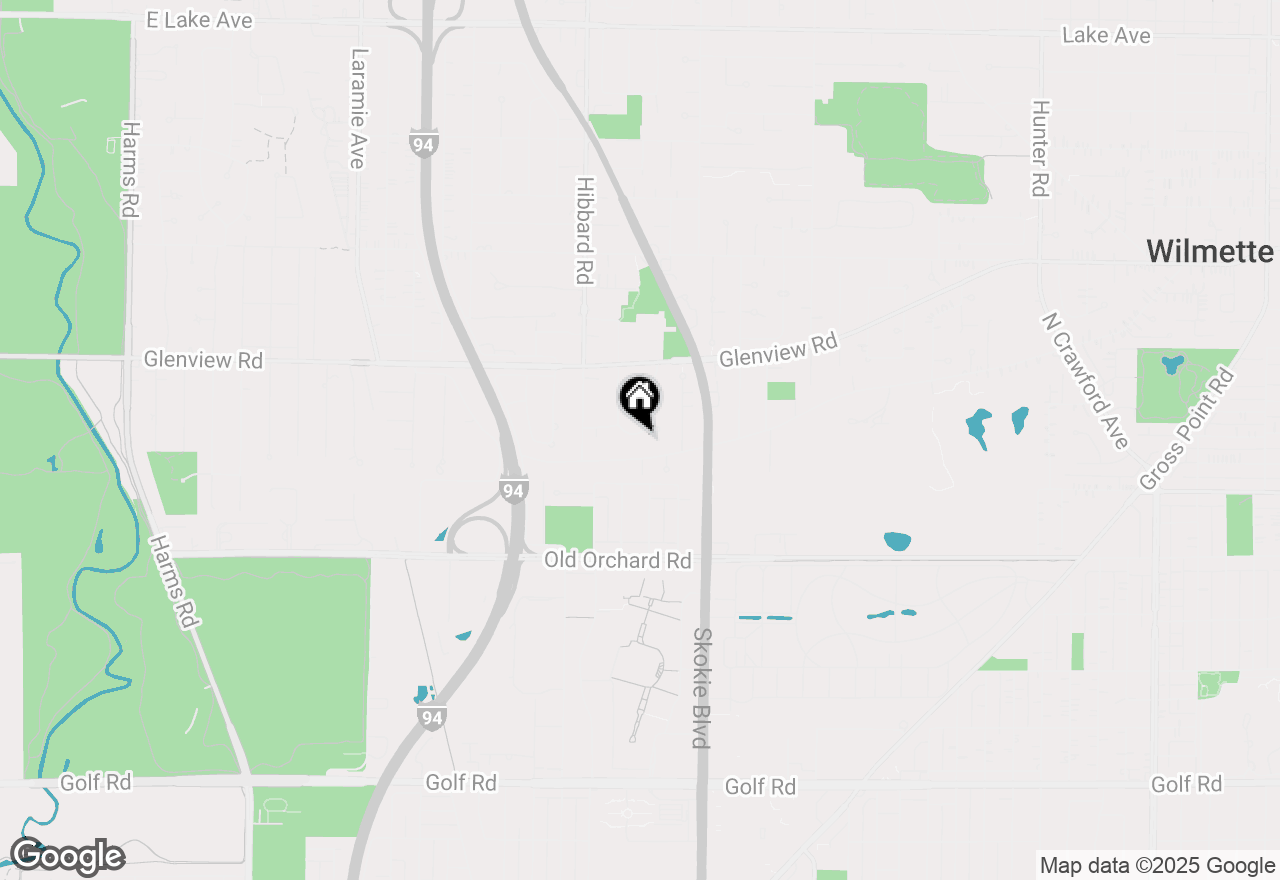 Map of 3001 Hartzell Street, Wilmette, IL 60091