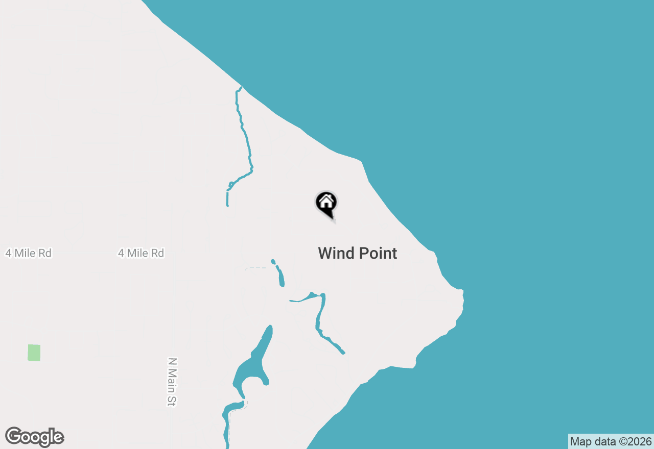 Map of 207 Old Pine Cir, Wind Point, WI 53402