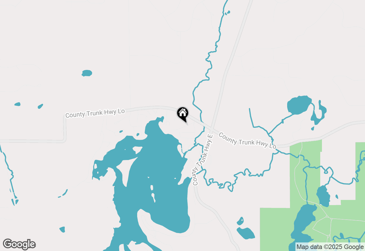 Map of S102W34604 Lower Clarks Park Rd, Eagle, WI 53119