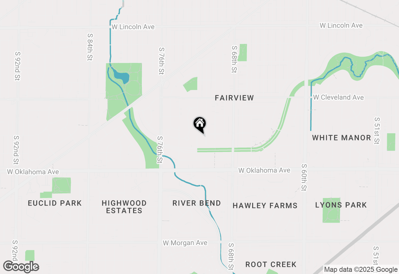 Map of 2908 S 72nd St, West Allis, WI 53219