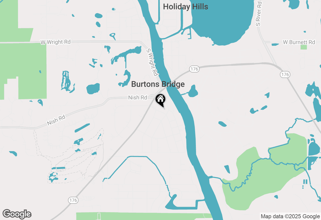 Map of 3618 Burton Trail, Crystal Lake, IL 60014