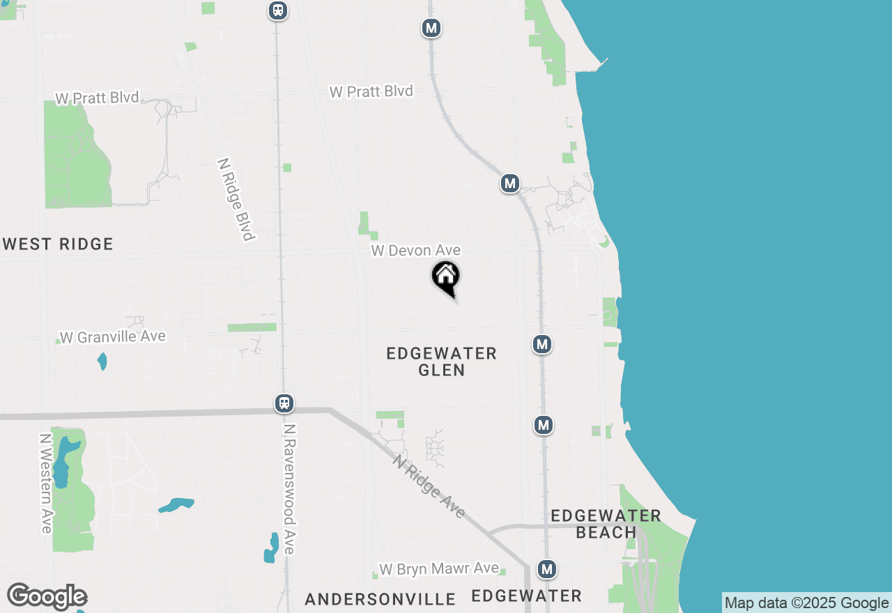 Map of 6235 N Glenwood Avenue, Chicago, IL 60660