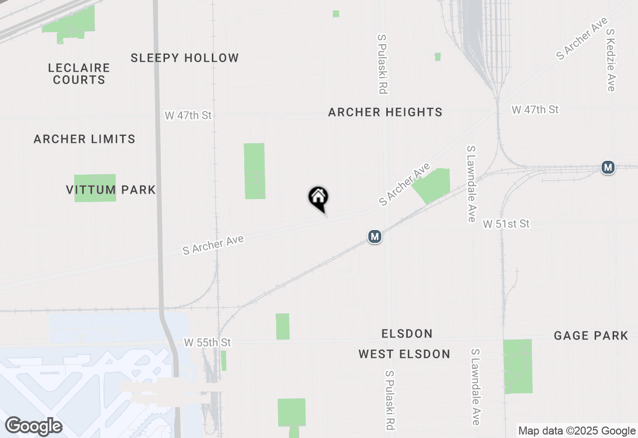 Map of 5104 S Archer Avenue, Chicago, IL 60632