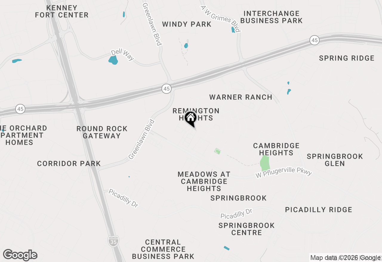 Map of 17506 Gitano Pass, Pflugerville, TX 78664