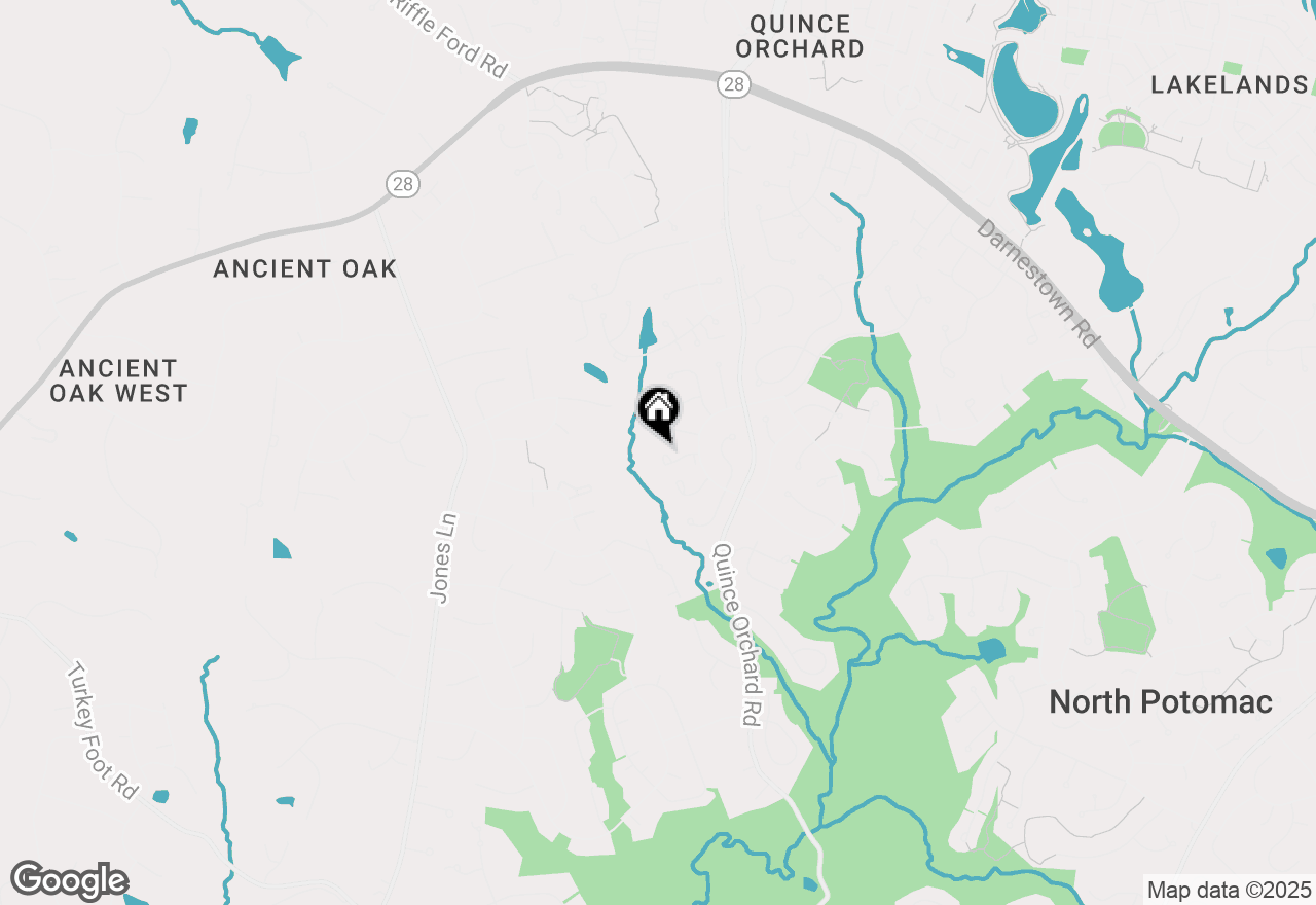 Map of 12341 Sour Cherry Way, North Potomac, MD 20878