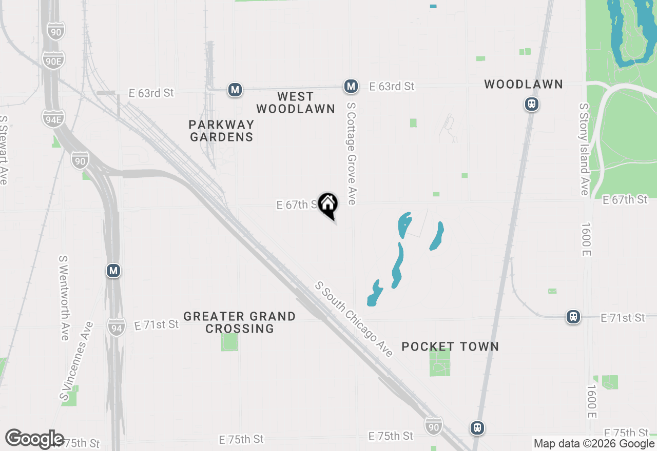 Map of 6747 S Langley Avenue, Chicago, IL 60637