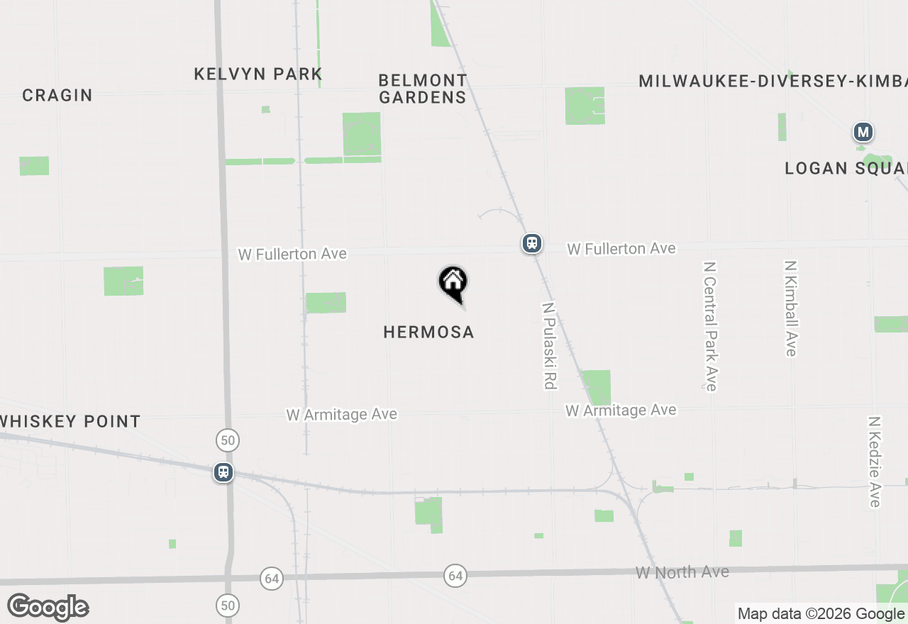 Map of 2225 N Tripp Avenue, Chicago, IL 60639