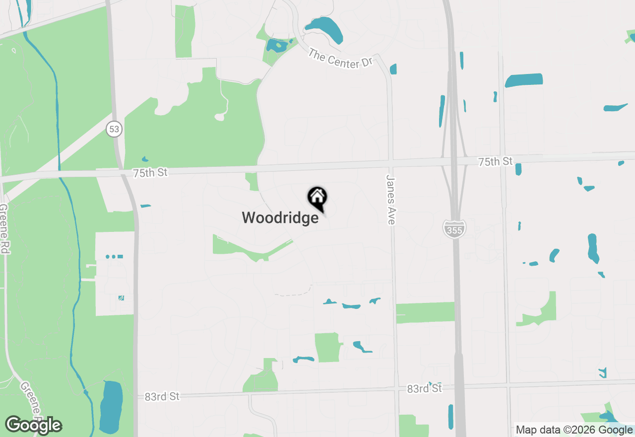 Map of 7665 Sprucewood Avenue, Woodridge, IL 60517