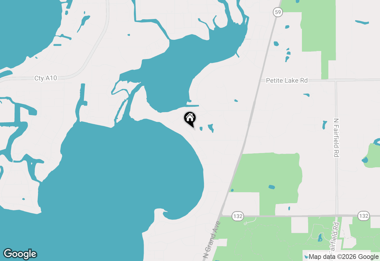 Map of 25429 W Cedar Crest Lane, Lake Villa, IL 60046