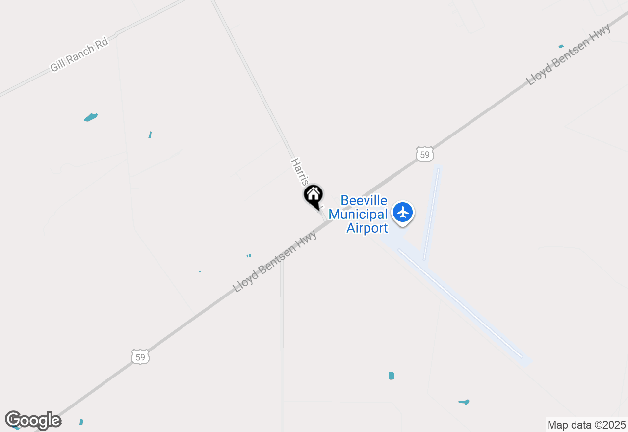 Map of 143 Harrison Rd, Beeville, TX 78102