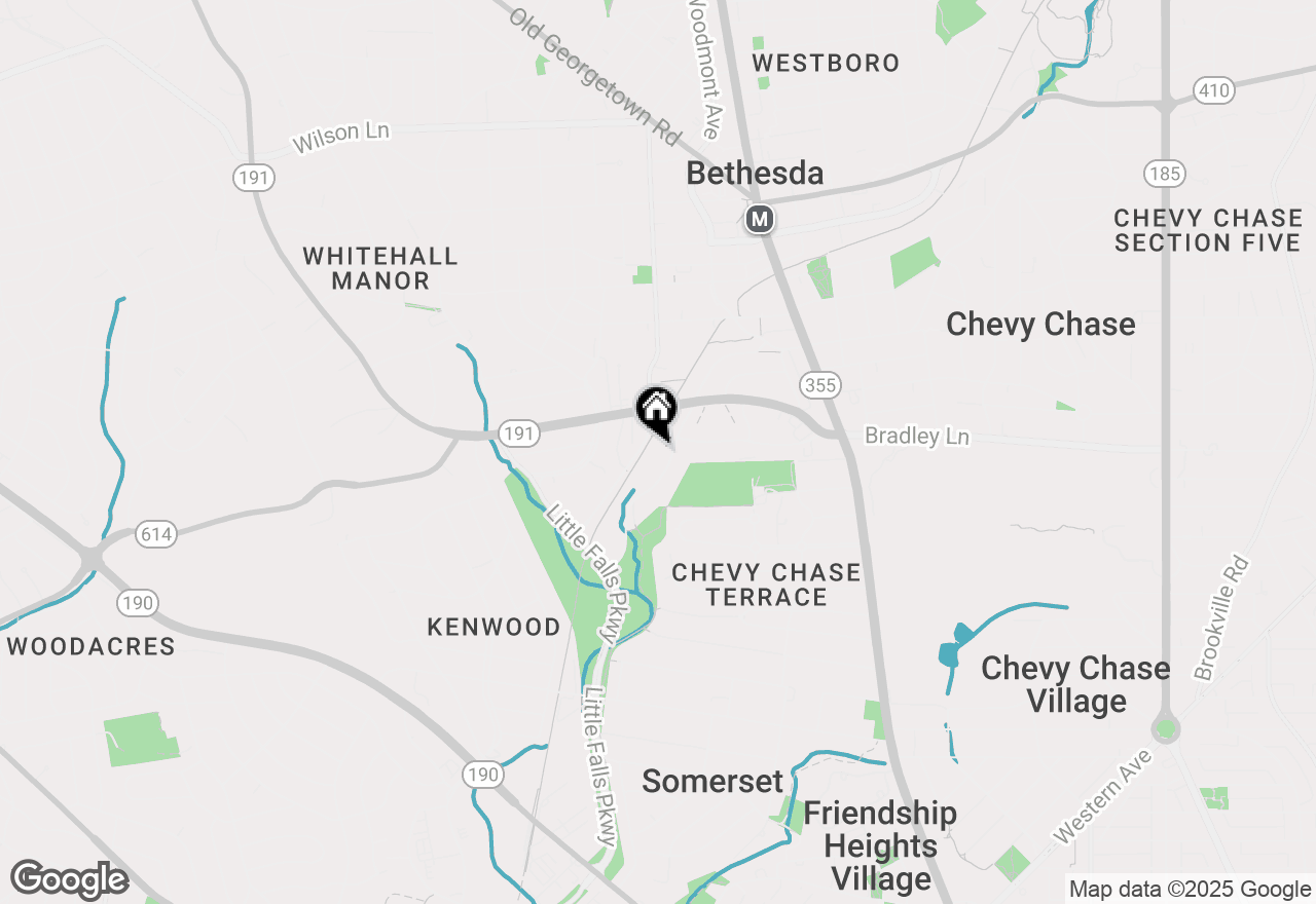 Map of 6638A Hillandale Road #53A, Chevy Chase, MD 20815