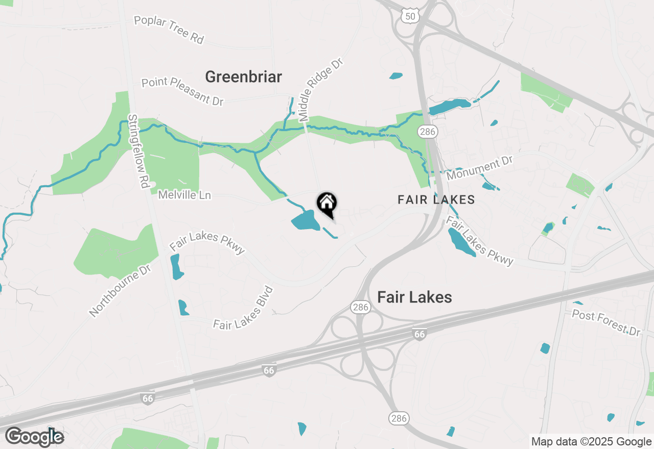 Map of 12876 Fair Valley Court, Fairfax, VA 22033