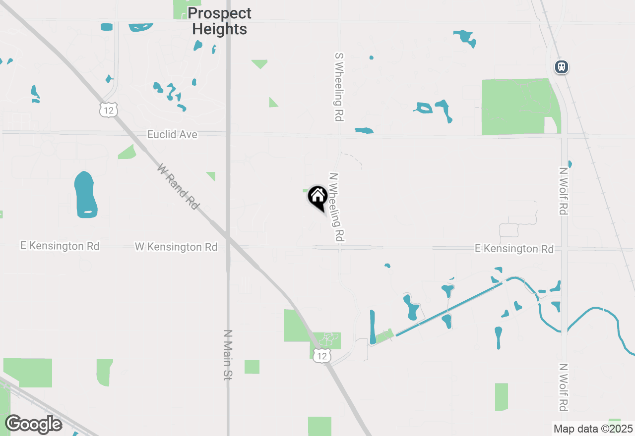 Map of 919 N Boxwood Drive #105, Mount Prospect, IL 60056
