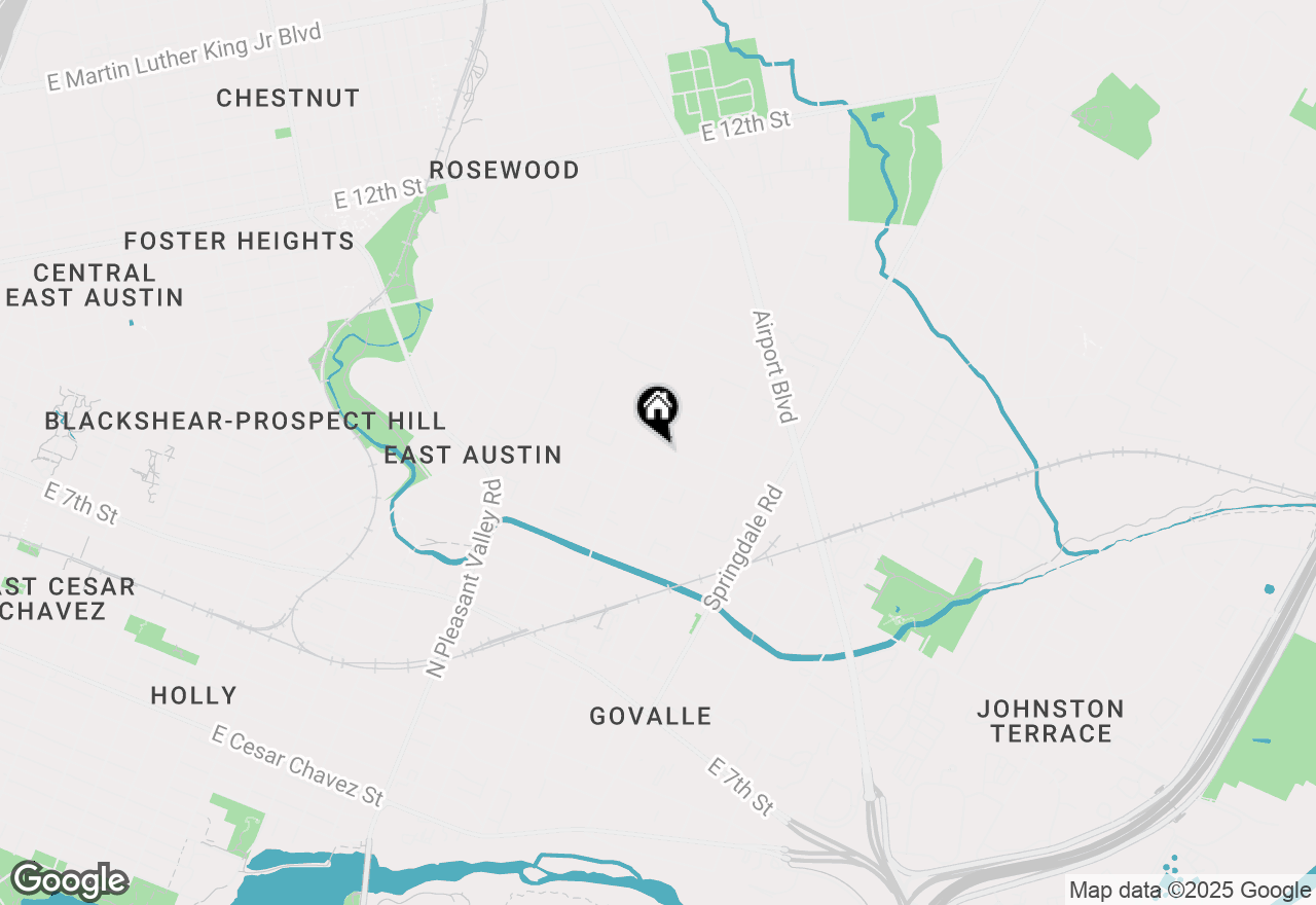 Map of 3209 Govalle Ave, Austin, TX 78702
