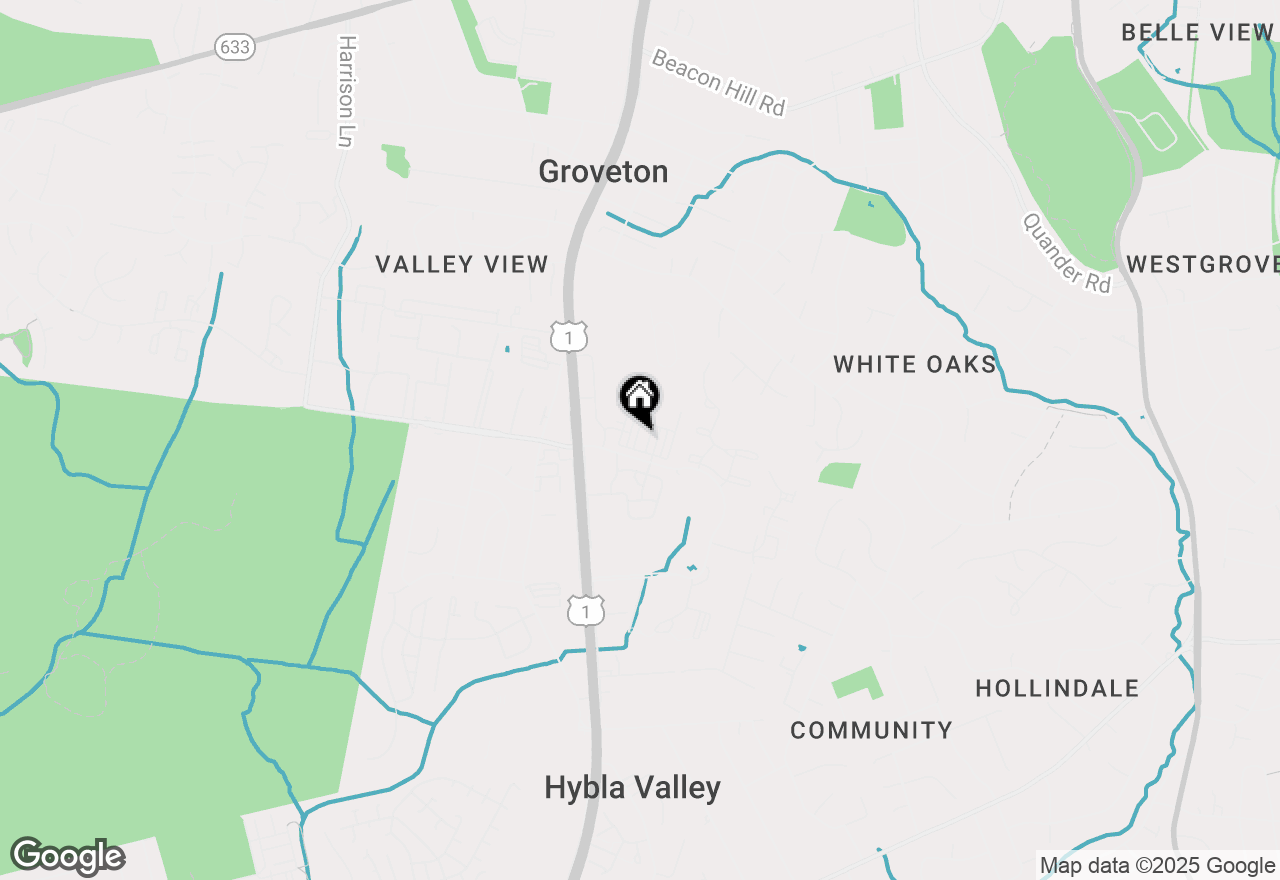 Map of 7314 Mountaineer Drive, Alexandria, VA 22306