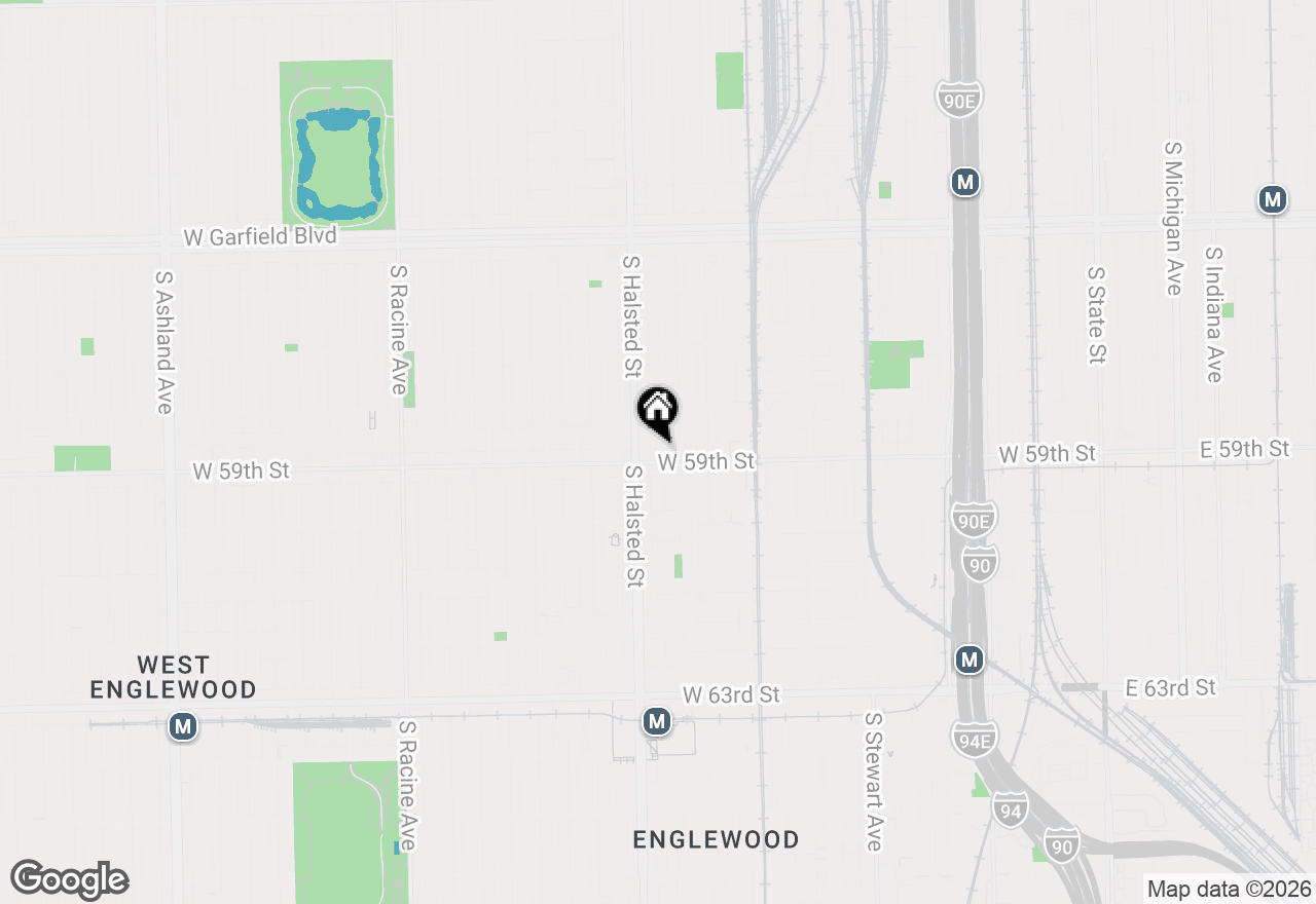 Map of 740 W 59th Street, Chicago, IL 60621