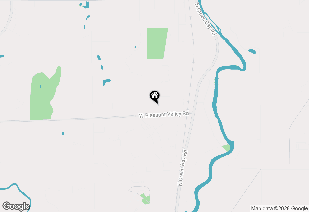Map of 1770 Pleasant Valley Rd, Grafton, WI 53024