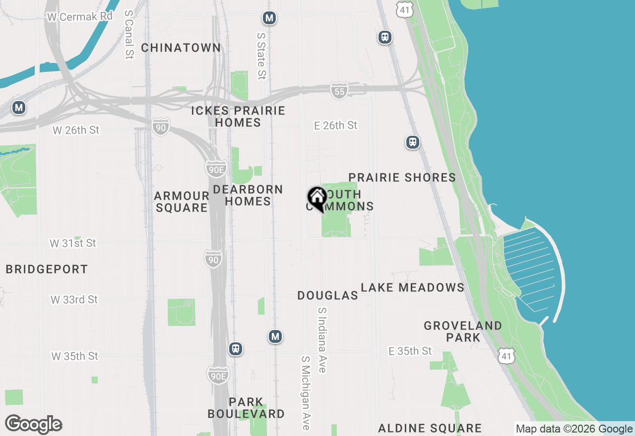 Map of 3021 S Michigan Avenue #410, Chicago, IL 60616