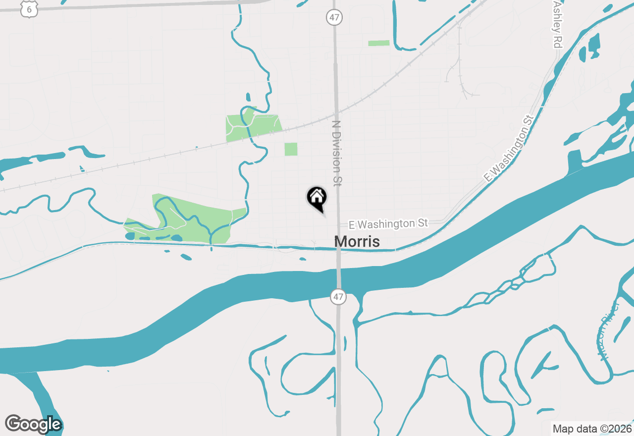 Map of 213 Liberty Street, Morris, IL 60450