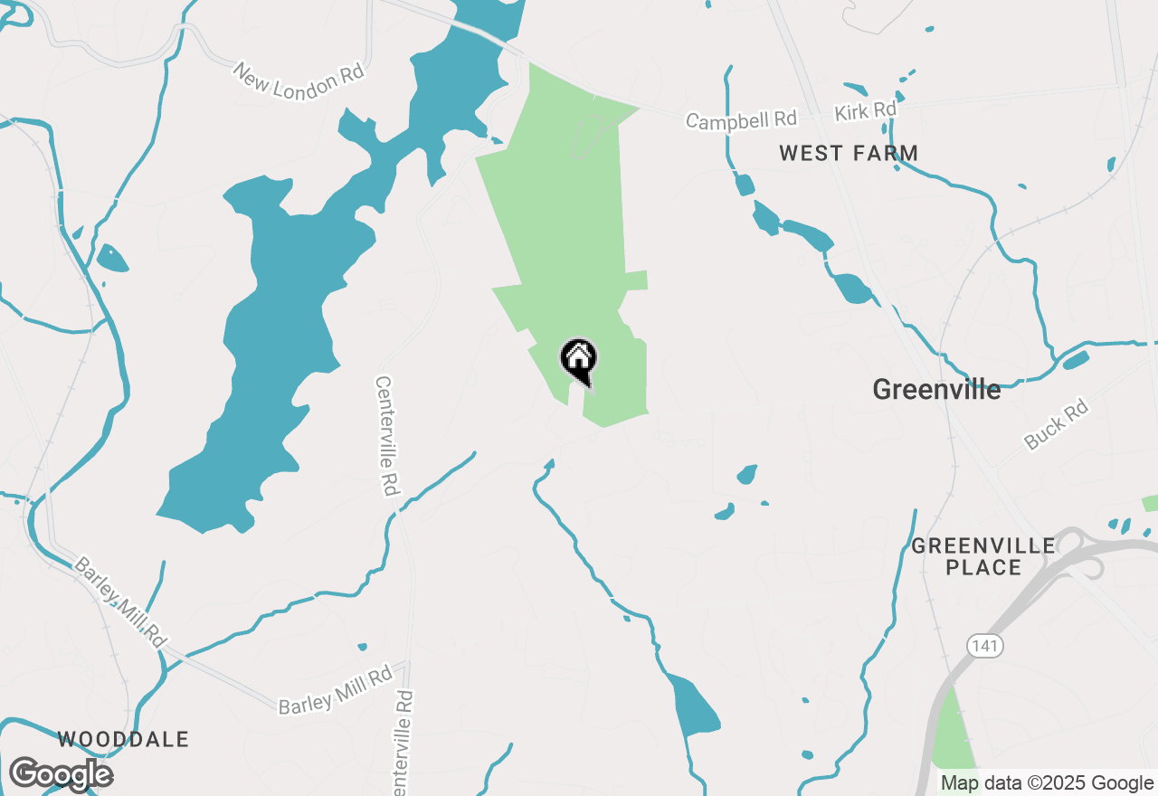 Map of 801 Hillside Road, Greenville, DE 19807